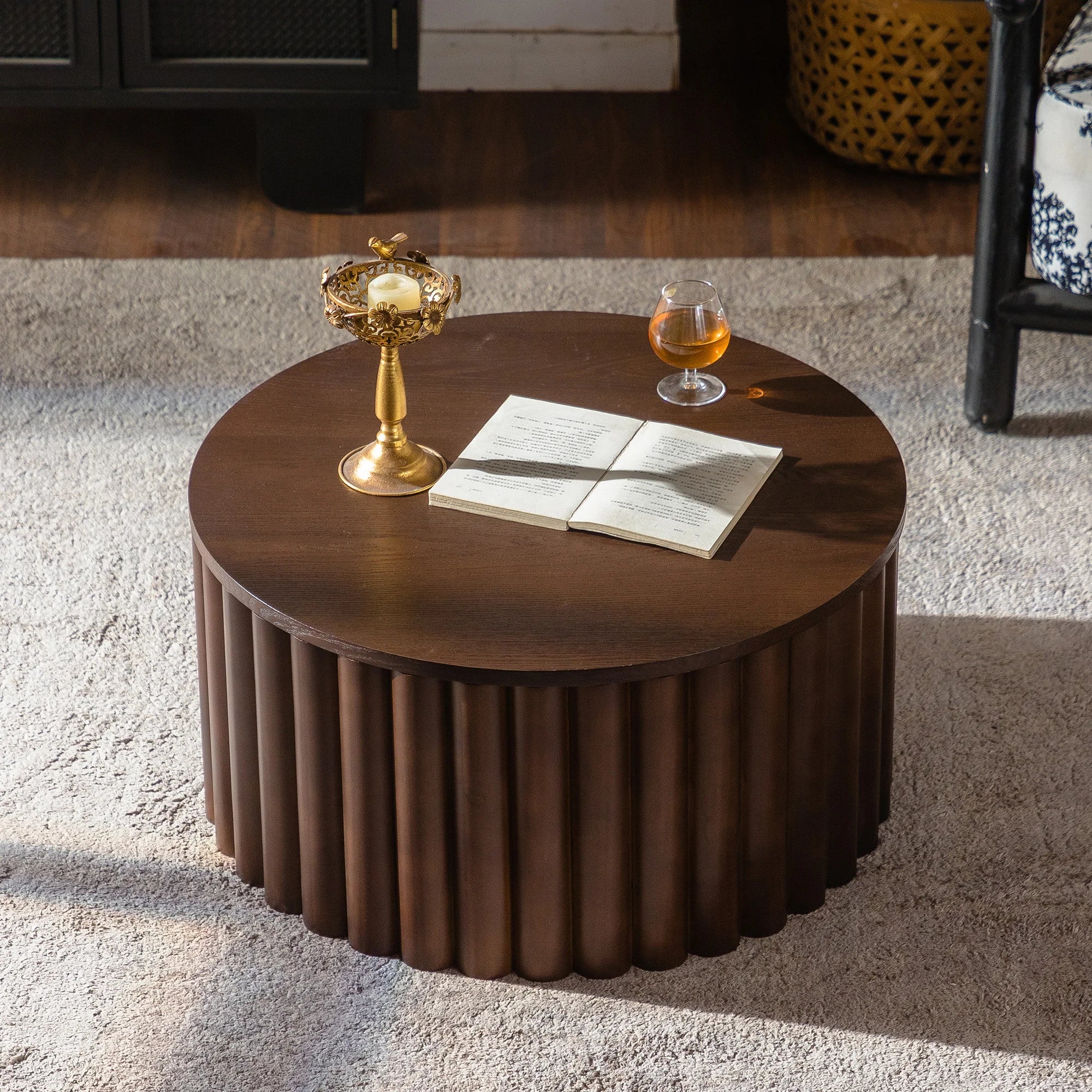 Flex Height Wooden Coffee Table