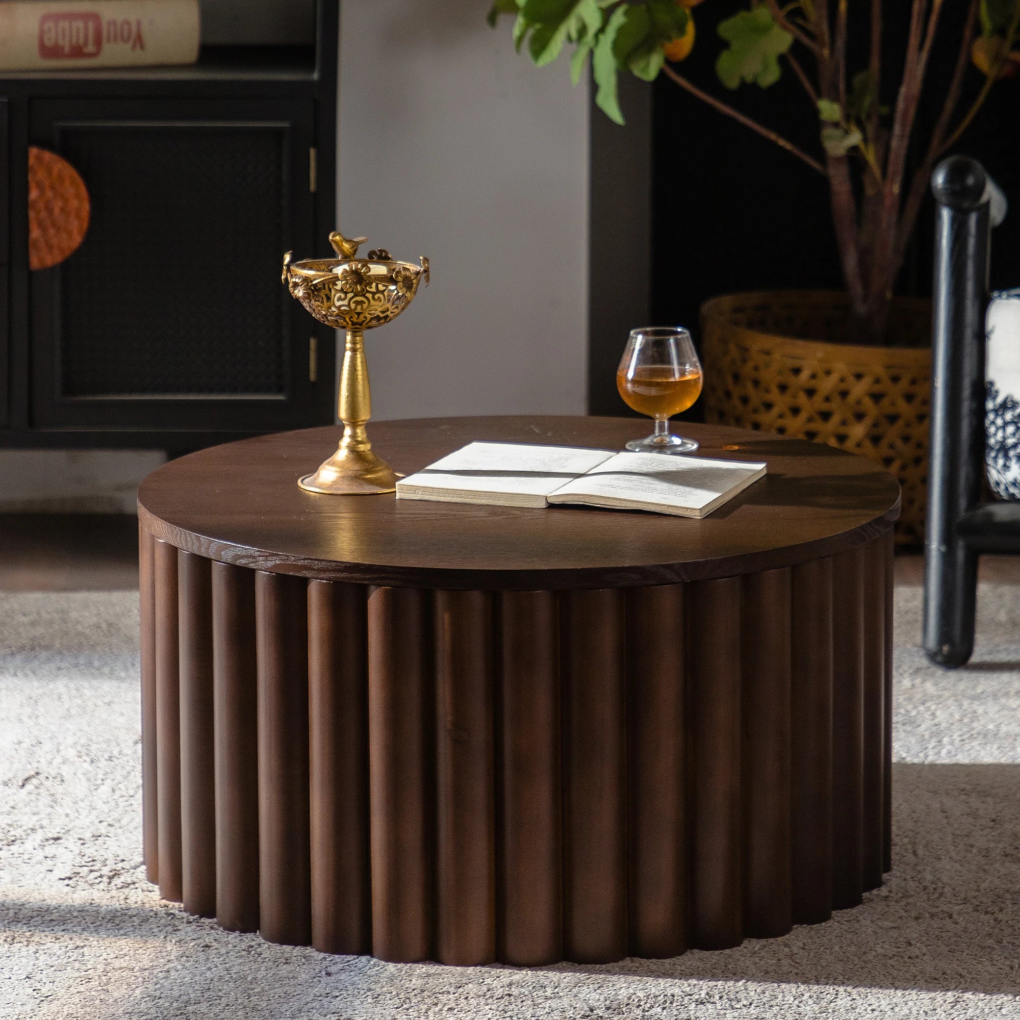 Flex Height Wooden Coffee Table