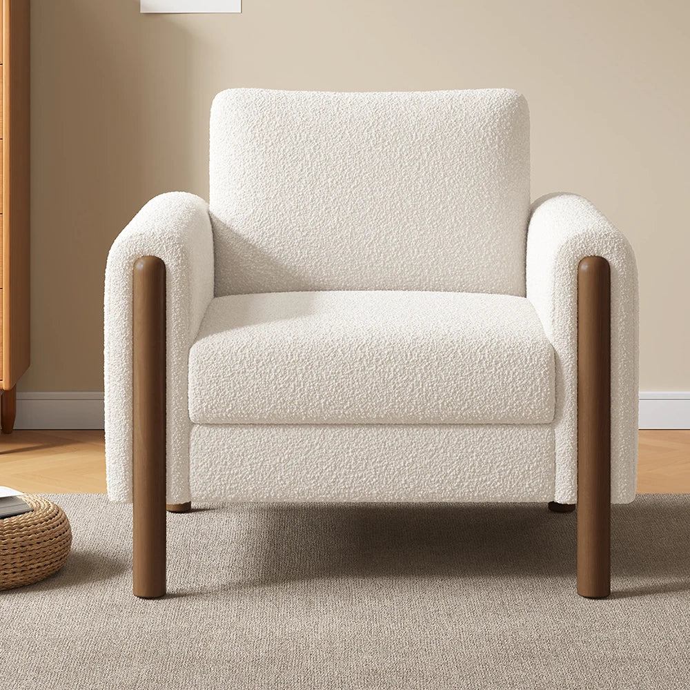 Plush Teddy Upholstered Chair