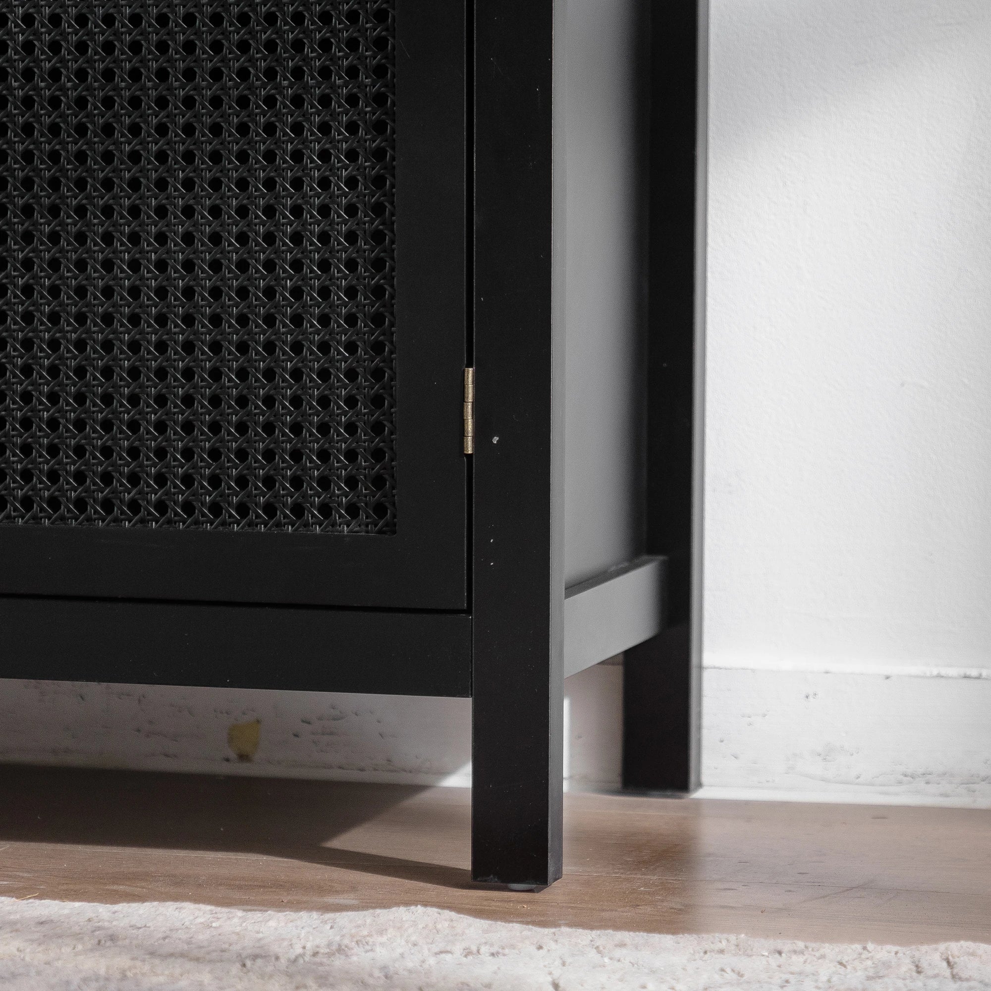 Rattan Door Sideboard Cabinet