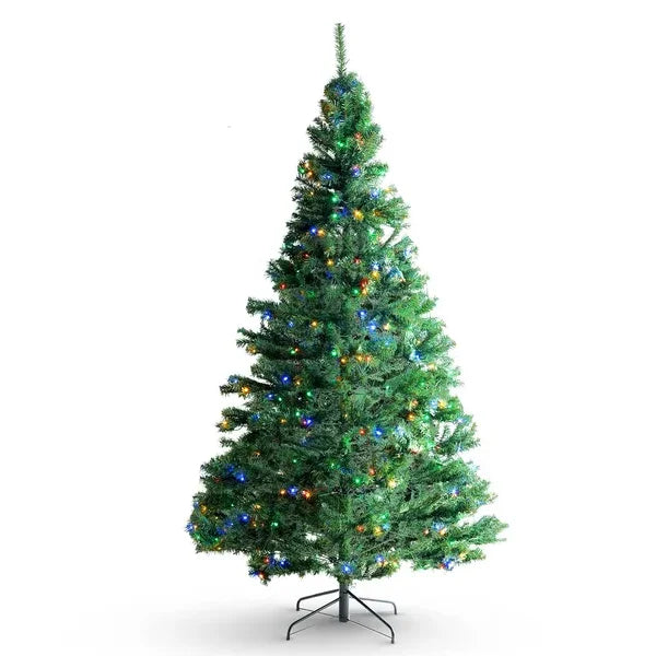 6.5ft Prelit Artificial Christmas Tree