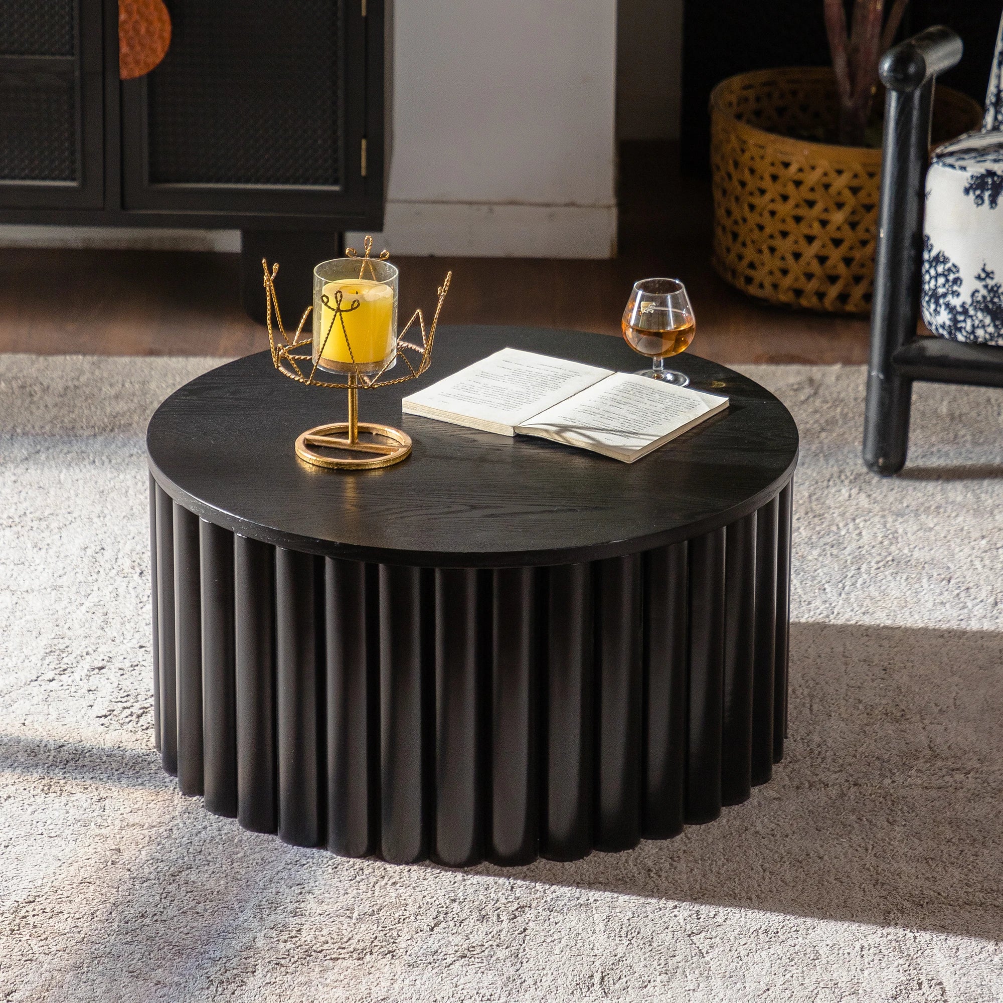 Flex Height Wooden Coffee Table