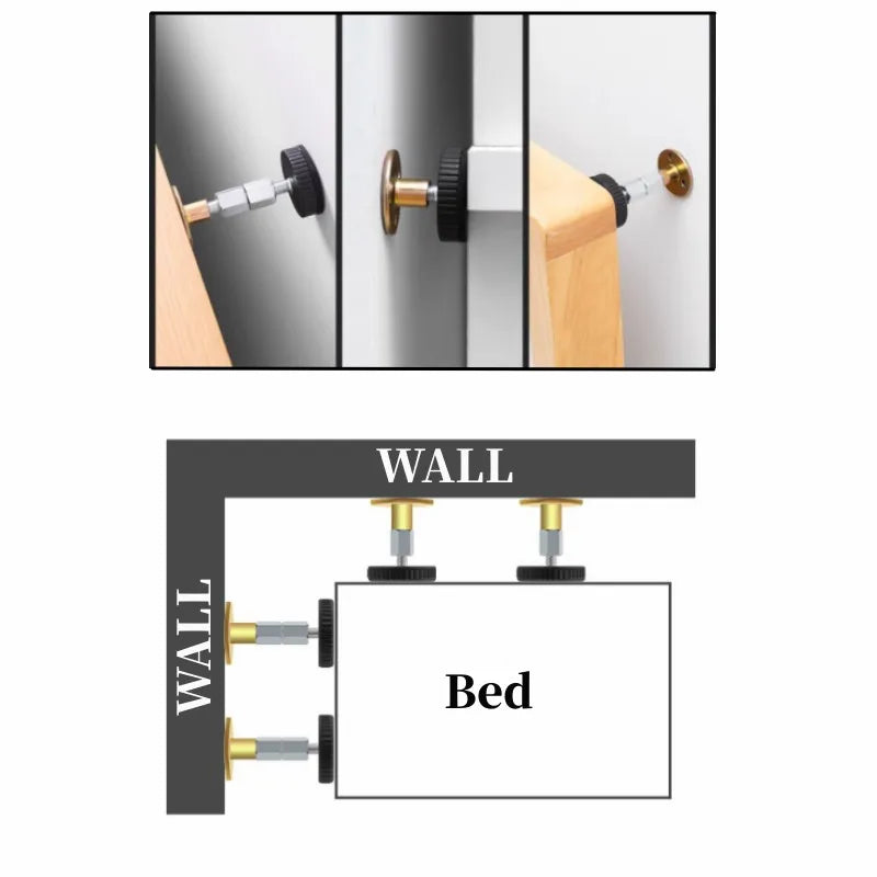 1PCS Adjustable Bed Stabilizer